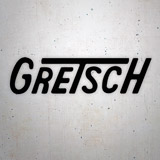 Aufkleber: Gitarre Gretsch II 3