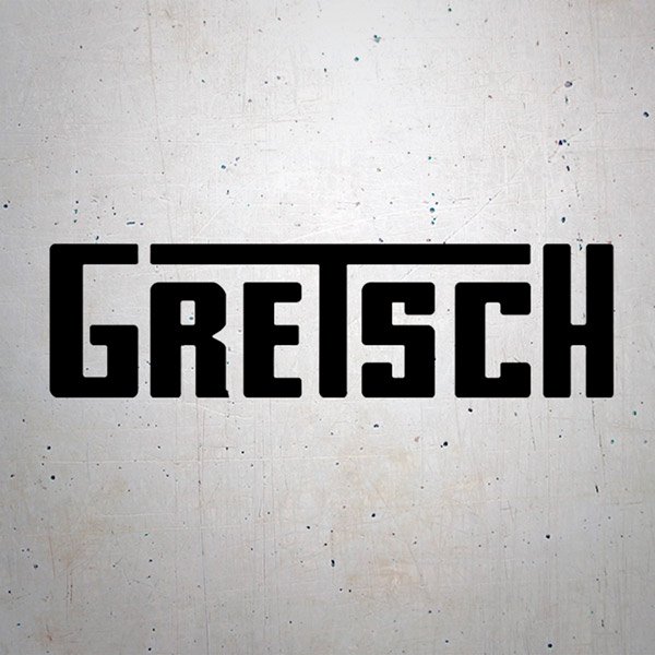 Aufkleber: Gitarre Gretsch III