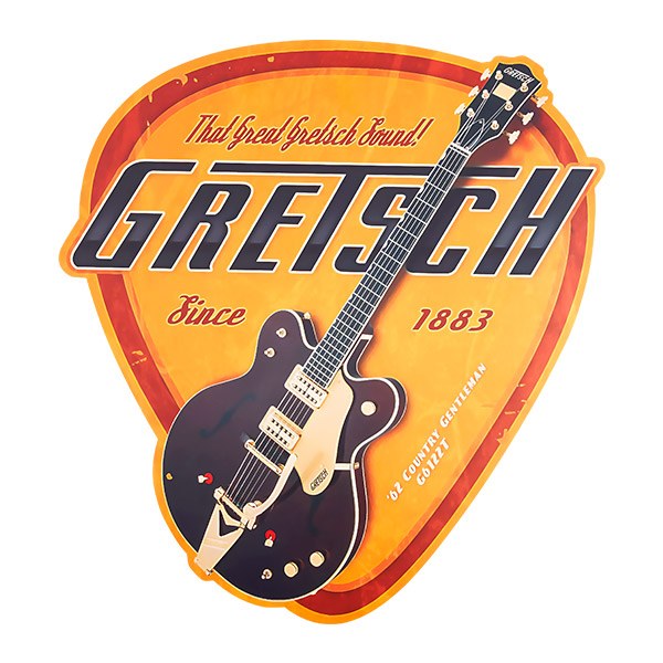 Aufkleber: Pick Gretsch 1883