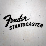 Aufkleber: Fender Stratocaster 3