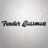 Aufkleber: Fender Bassman 3