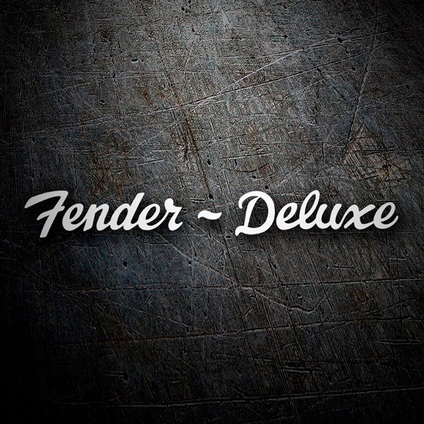 Fender Deluxe Aufkleber 0
