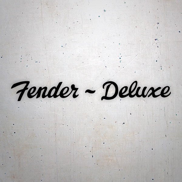 Fender Deluxe Aufkleber 3