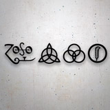 Aufkleber: Symbole - Led Zeppelin IV 3