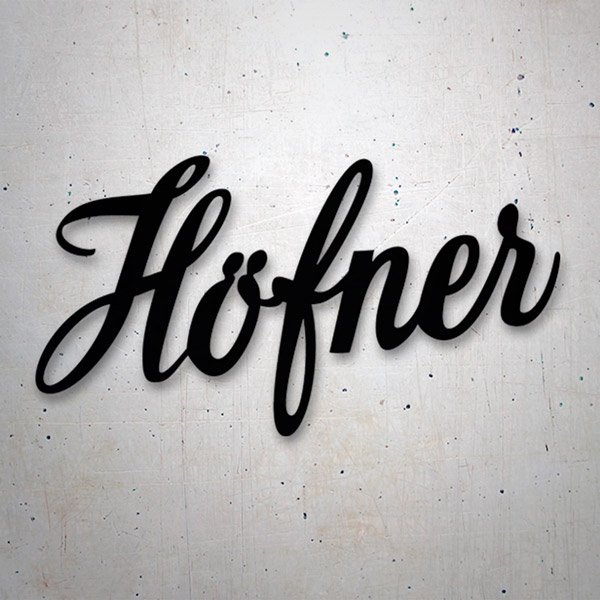 Aufkleber: Höfner