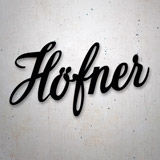 Aufkleber: Höfner 3