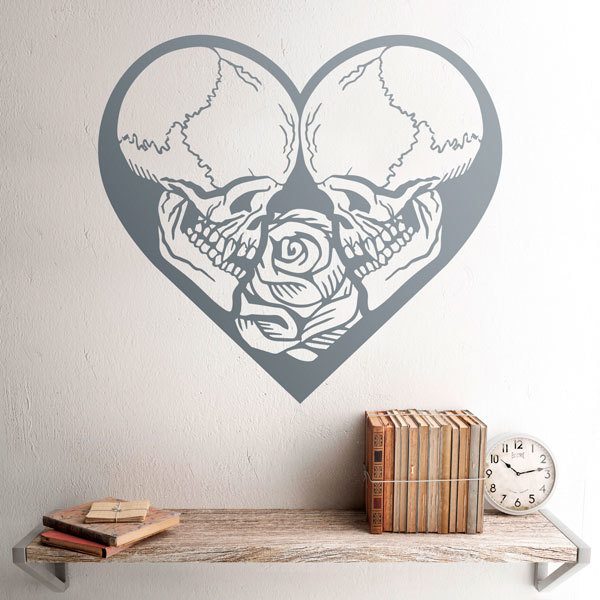 Wandtattoos: Verliebt bis auf die Knochen