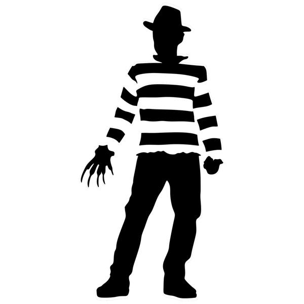 Aufkleber: Freddy Krueger trotzig