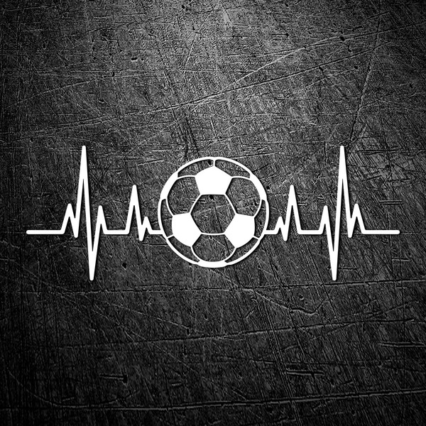 Aufkleber: Cardio Electro Fußball
