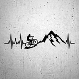 Aufkleber: Mountainbike-Ausdauerfahren 2