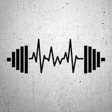Aufkleber: Cardio Electro Gewichte Fitnessstudio 2