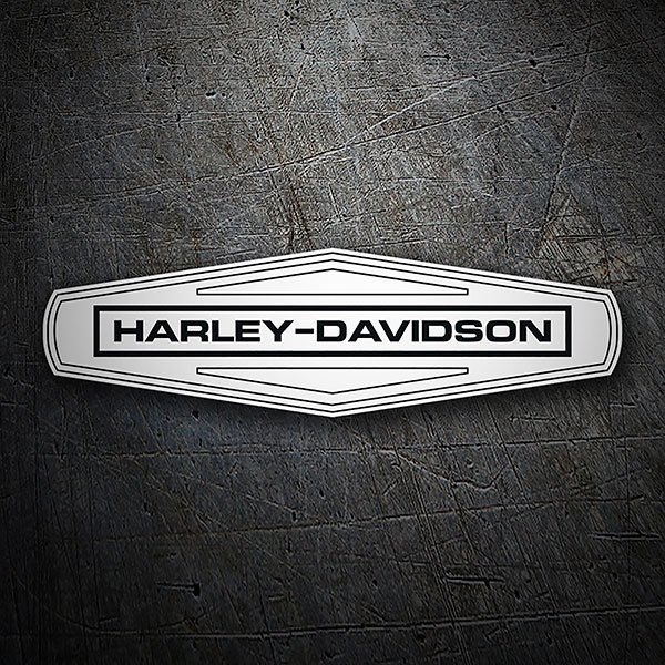 Aufkleber: Harley Davidson Minimalist