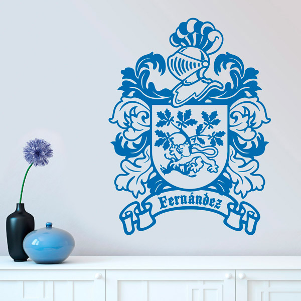 Wandtattoos: Heraldisches Wappen Fernández