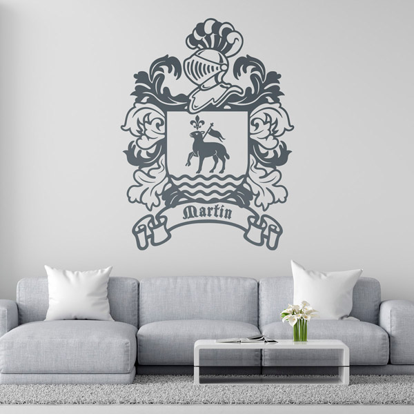 Wandtattoos: Heraldisches Wappen Martín