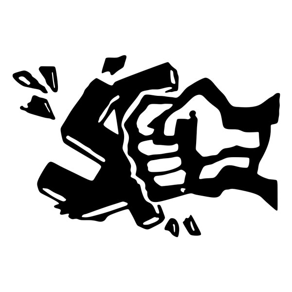 Aufkleber: Pegatina Ultra Hooligan Anti-fascista Antinazi Puñ