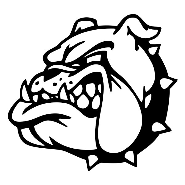 Aufkleber: Bulldog Ultra Hooligan