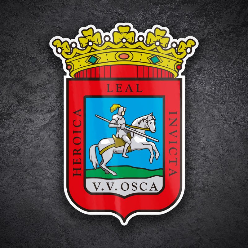 Stadtwappen von Huesca 1/1