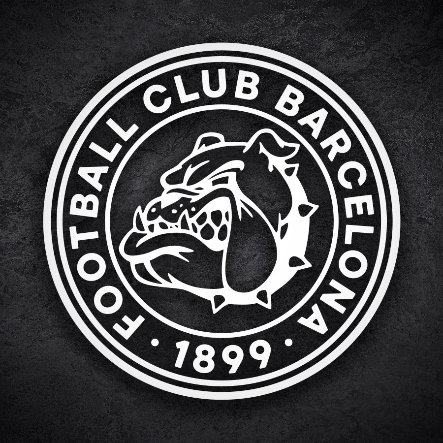 Aufkleber: Bulldog Ultra FC Barcelona 1899