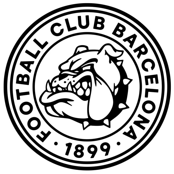 Aufkleber: Bulldog Ultra FC Barcelona 1899