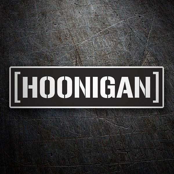 Aufkleber: Hoonigan-Rallye-Cross