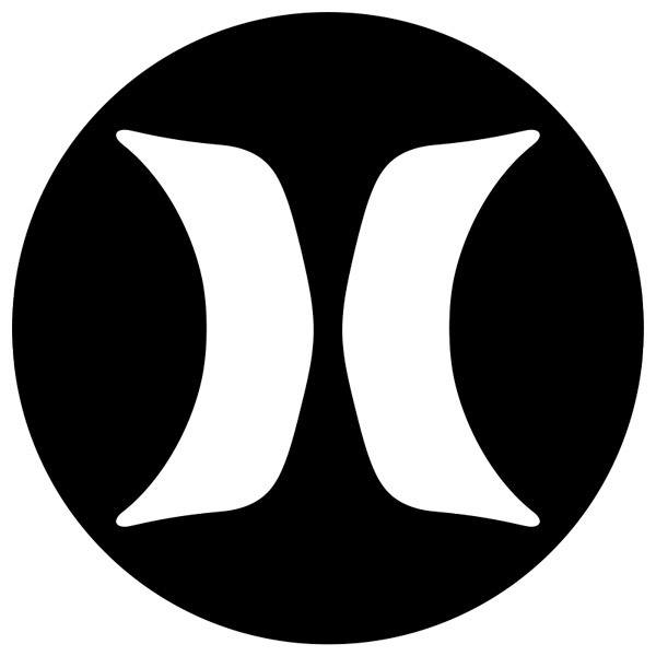 Aufkleber: Hurley logo