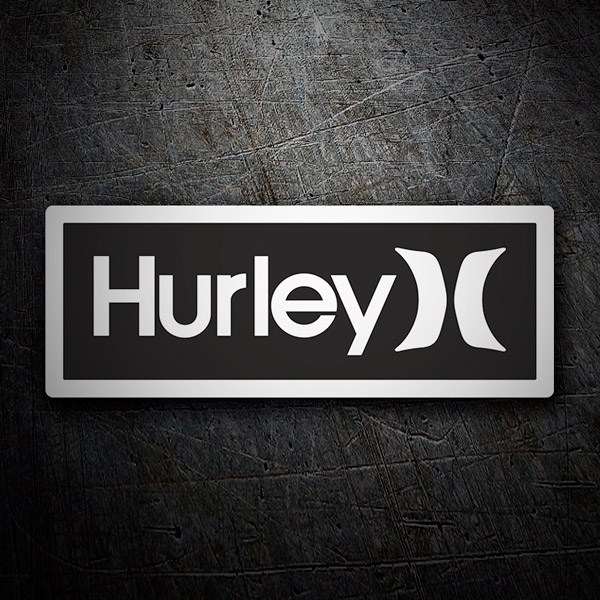 Aufkleber: Hurley Black