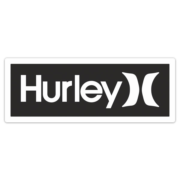 Aufkleber: Hurley Black