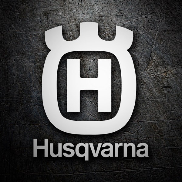 Aufkleber: Husqvarna 1
