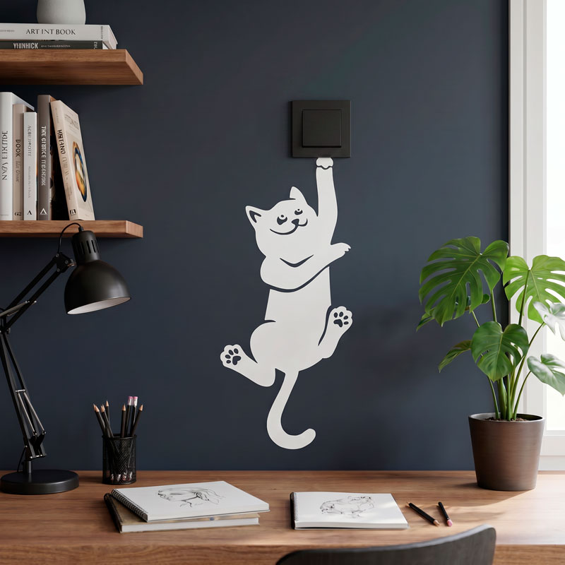 Kletternde Katze 2
