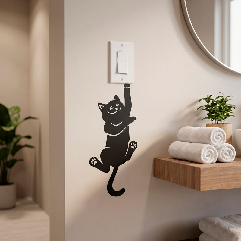 Kletternde Katze 3