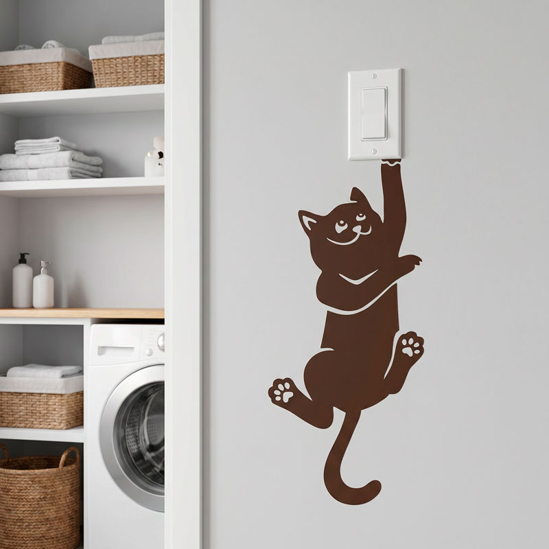 Kletternde Katze 5