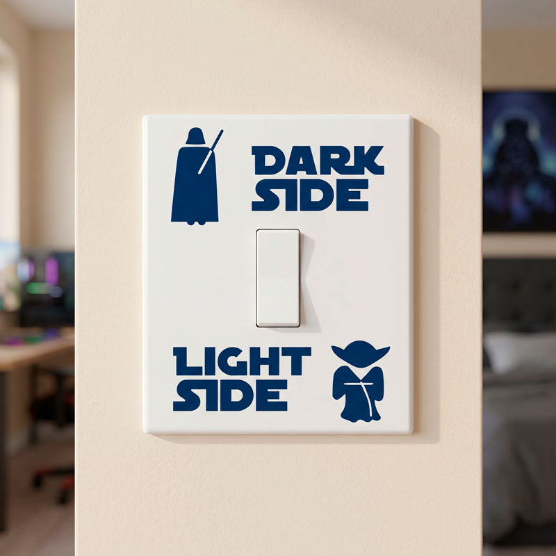 Star Wars Lichtschalter Dark Side & Light Side 3