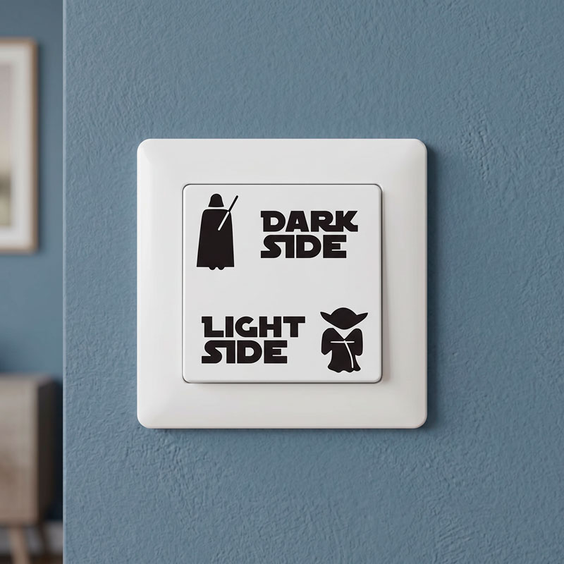 Star Wars Lichtschalter Dark Side & Light Side 4