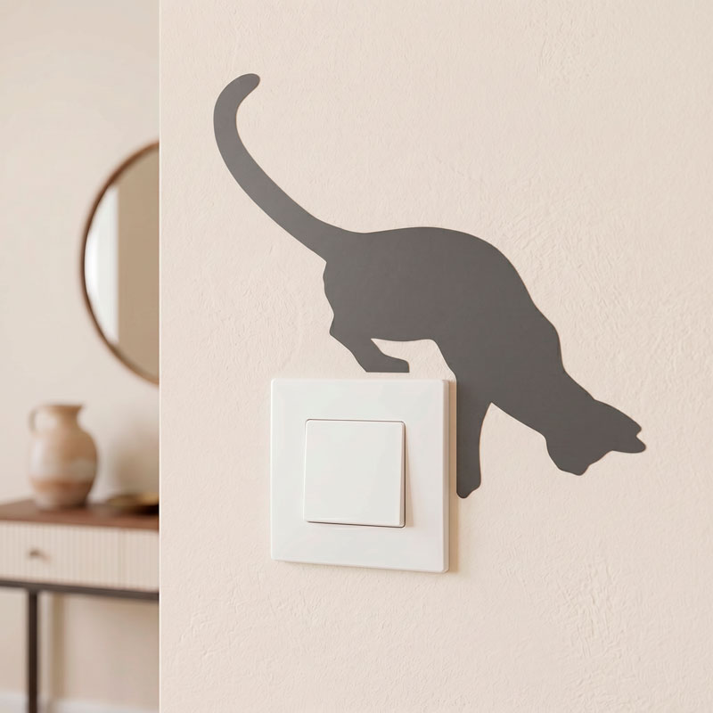 Katze Bereit zum Springen 3/5