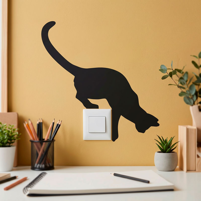 Katze Bereit zum Springen 5/5