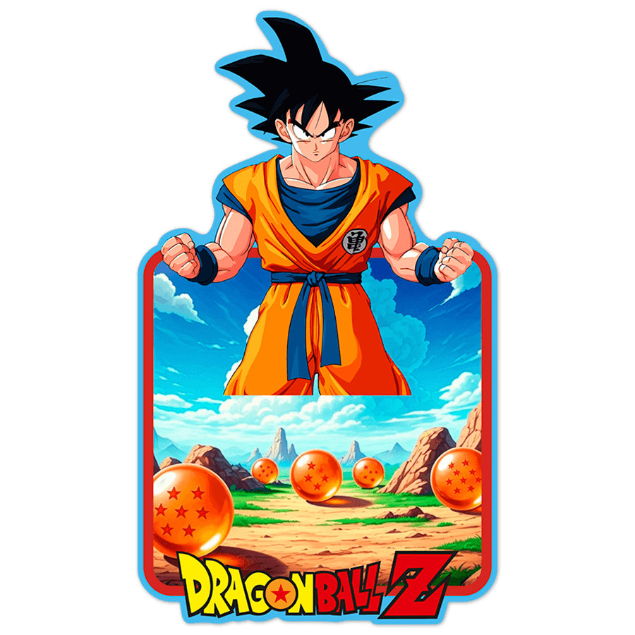 Wandtattoos: Dragon Ball Z Lichtschalter Wandtattoo