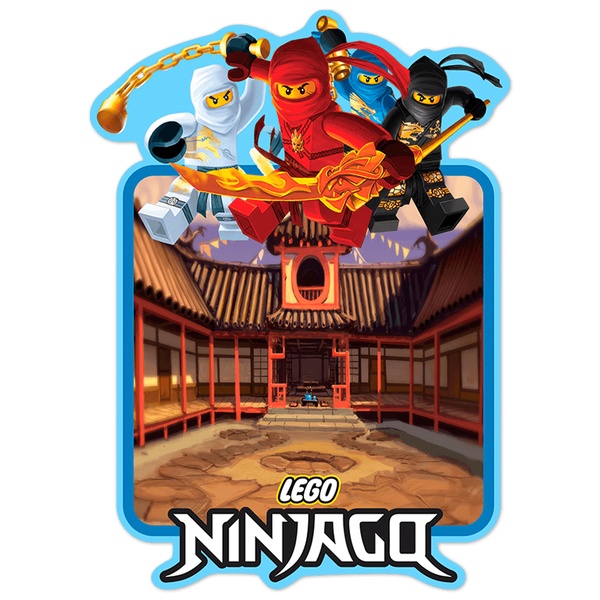Wandtattoos: LEGO Ninjago Lichtschalter Wandtattoo