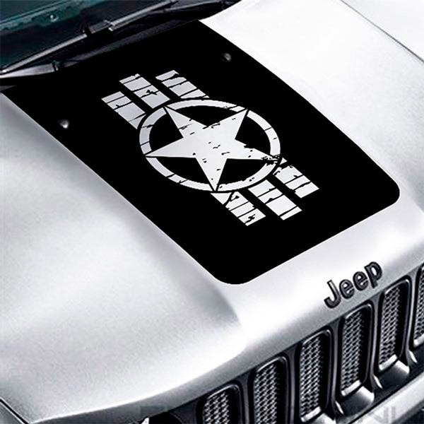 Aufkleber: Jeep Renegade Stern 0