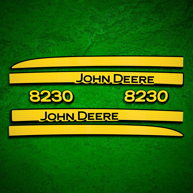 John Deere 8230 Aufkleber-Set 1/3
