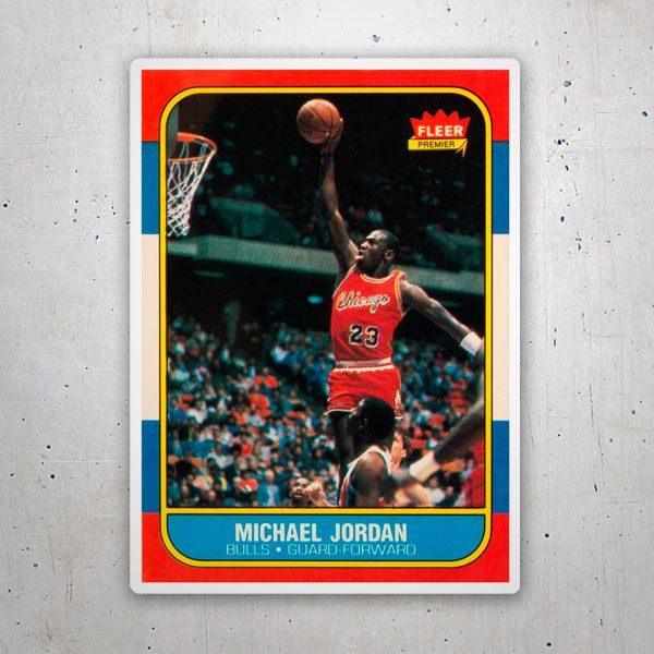 Aufkleber: Michael Jordan Chrom