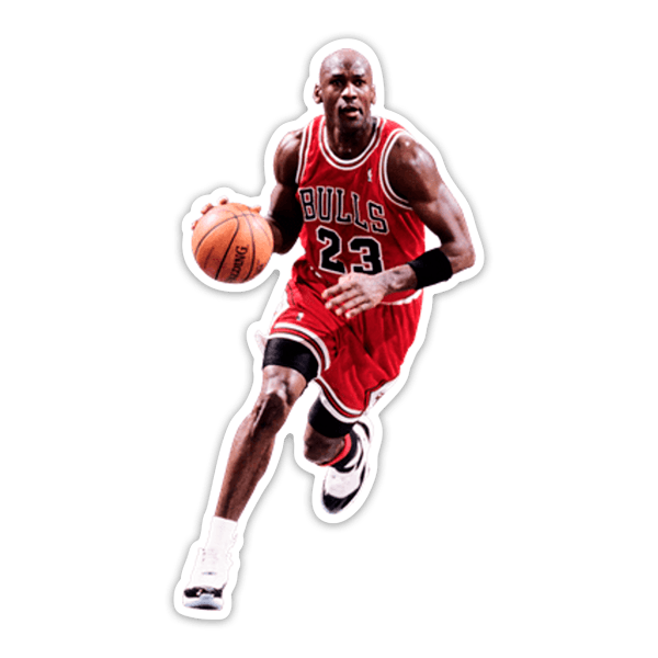 Aufkleber: Michael Jordan 