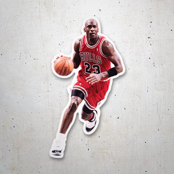 Aufkleber: Michael Jordan 