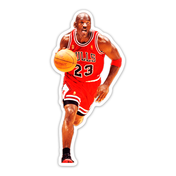 Aufkleber: Michael Jordan Chicago Bulls