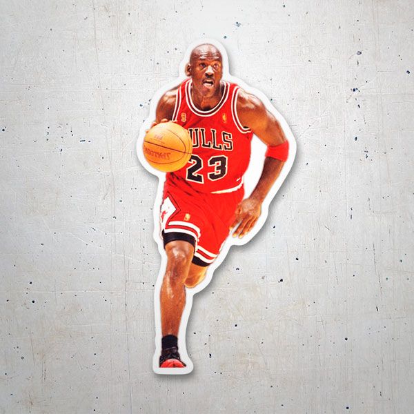 Aufkleber: Michael Jordan Chicago Bulls