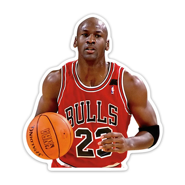 Aufkleber: Michael Jordan Chicago Bulls 23