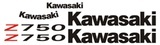 Aufkleber: Kit Kawasaki Z750