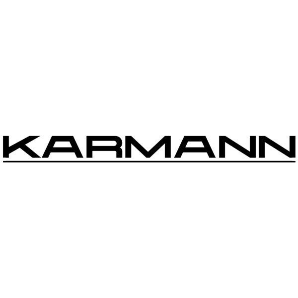 Aufkleber: Karmann logo