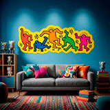 Wandtattoos: Breakdance (Farbe) 6