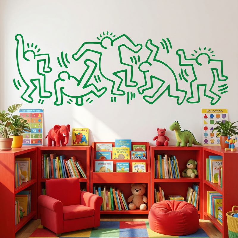 Wandtattoos: Breakdance