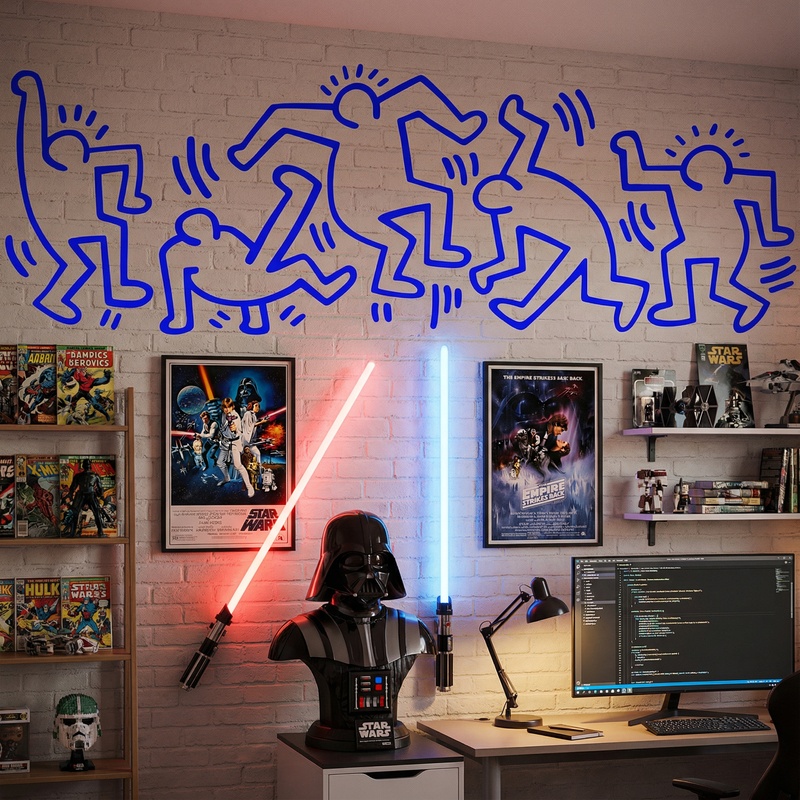 Wandtattoos: Breakdance